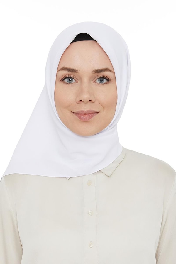 LevidorLevidor Beyaz Risus Kare Eşarp
