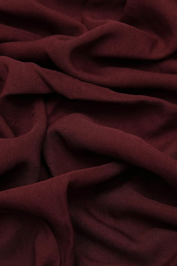 LevidorLevidor Bordo Pamuk Cazz Kare Eşarp
