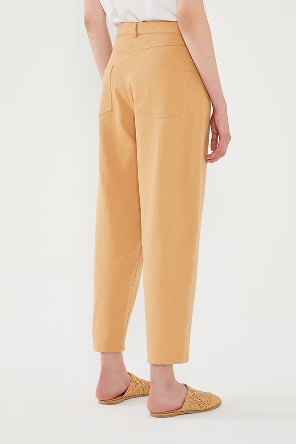 LevidorLevidor Camel Dar Paça Kot Pantolon