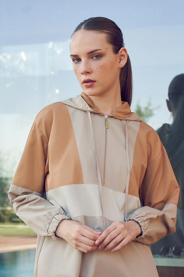 LevidorLevidor Camel Kapşonlu Spor Takım