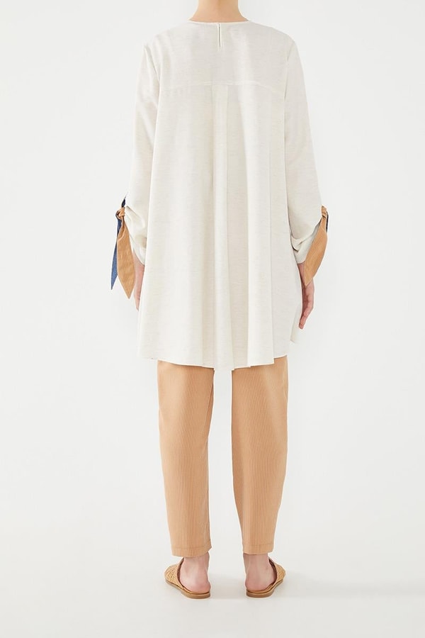 LevidorLevidor Camel Kol Ağzı Bağlamalı Takım