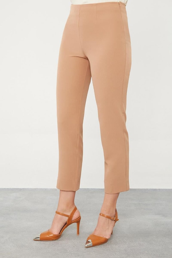 LevidorLevidor Camel Kruvaze Kesim Yelek Pantolon Takım