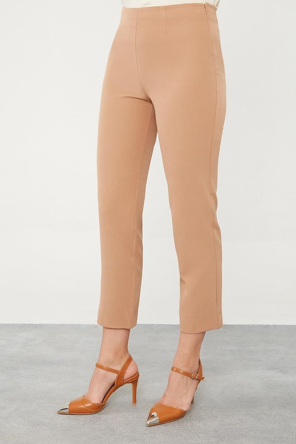 LevidorLevidor Camel Kruvaze Kesim Yelek Pantolon Takım