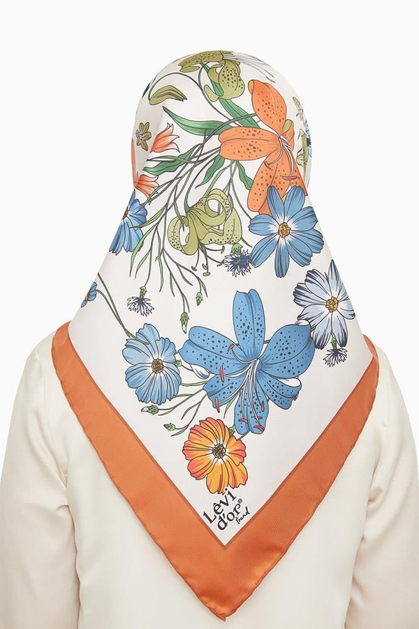 LevidorLevidor Camel Trend Twill Eşarp