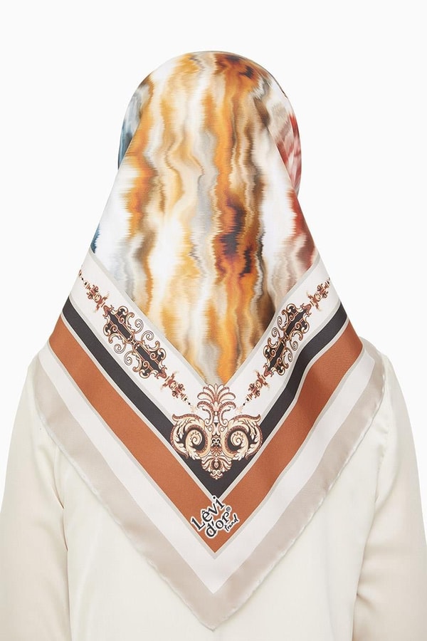 LevidorLevidor Camel Trend Twill Eşarp
