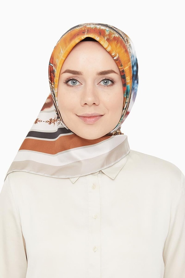 LevidorLevidor Camel Trend Twill Eşarp