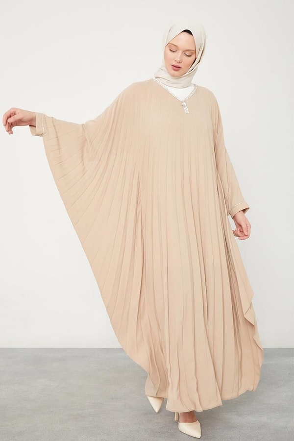 LevidorLevidor Camel Yarasa Kol Elbise