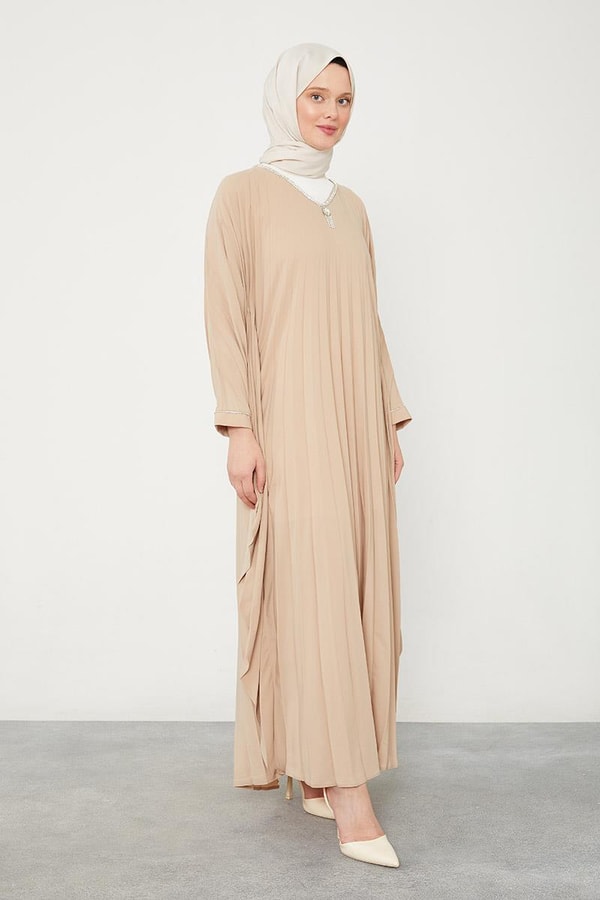 LevidorLevidor Camel Yarasa Kol Elbise