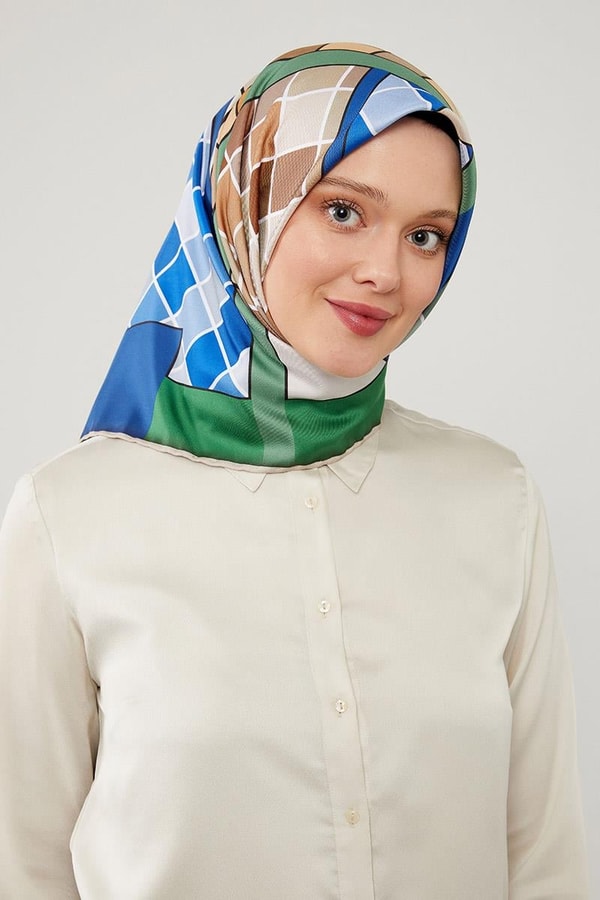 LevidorLevidor Cappuccino Dama Desenlli Trend Twill Eşarp