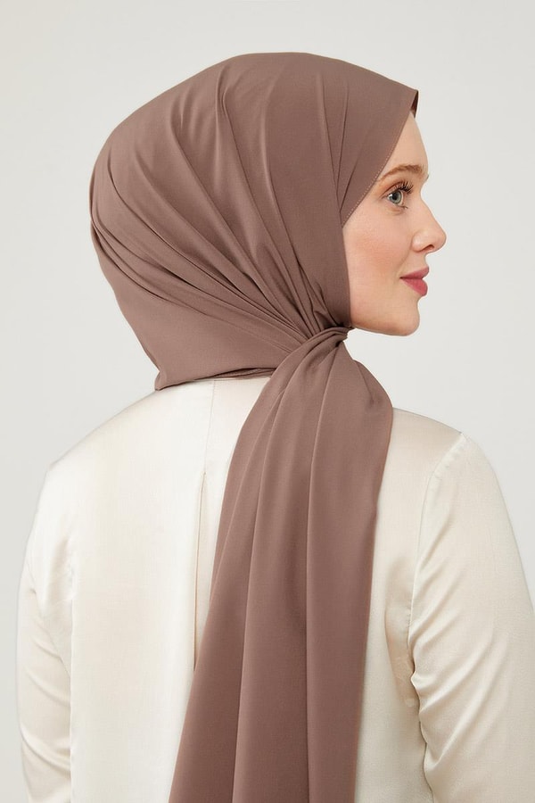 LevidorLevidor Cappuccino Düz Desen Elegance Şal