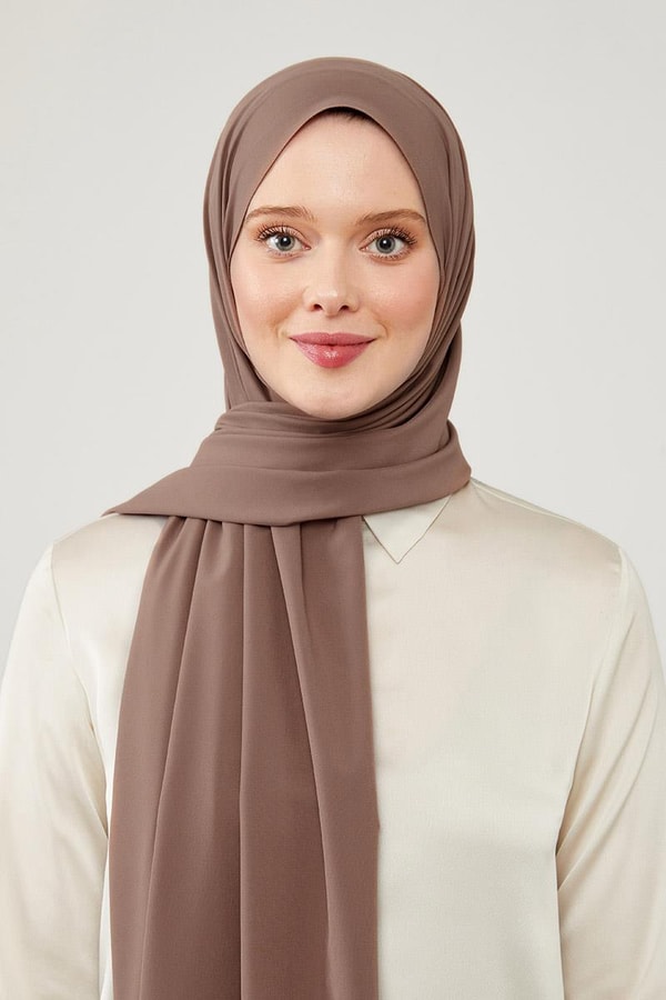 LevidorLevidor Cappuccino Düz Desen Elegance Şal