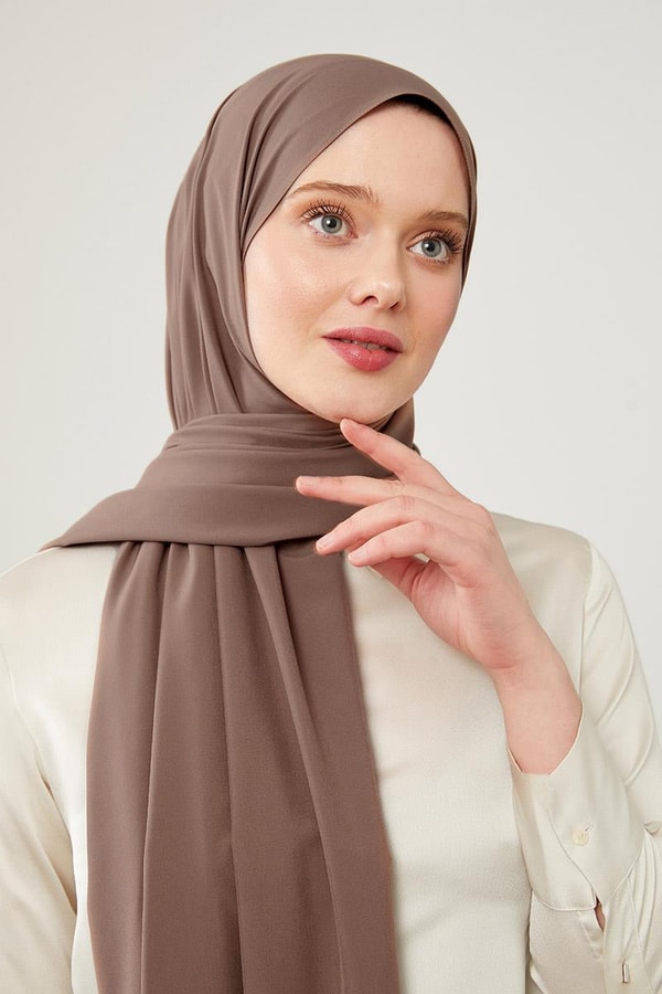 LevidorLevidor Cappuccino Düz Desen Elegance Şal