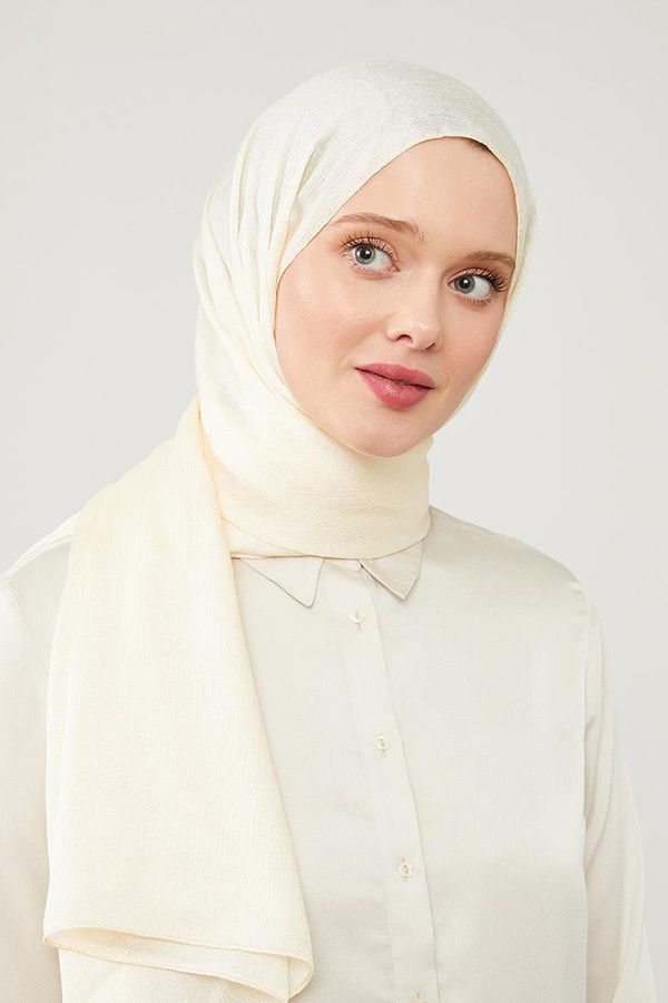 LevidorLevidor Ekru Cristal Yoryo Şal