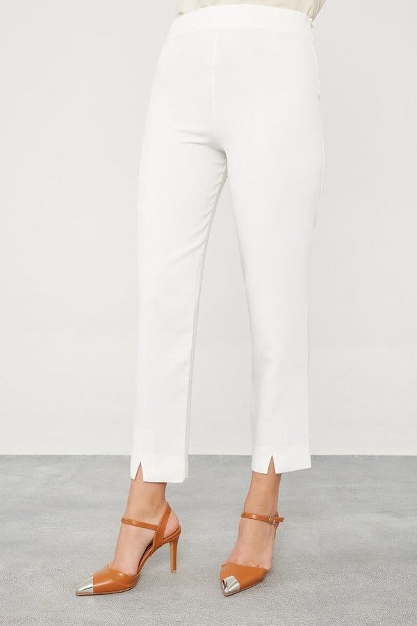 LevidorLevidor Ekru Kruvaze Kesim Yelek Pantolon Takım