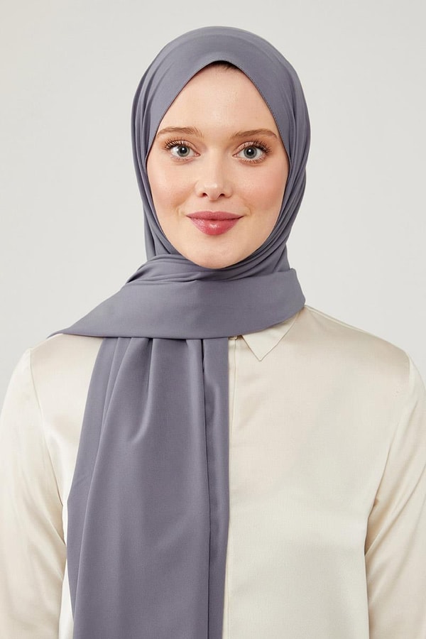 LevidorLevidor Füme Düz Desen Elegance Şal