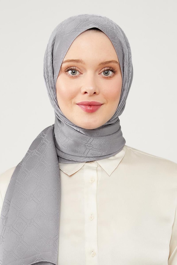 LevidorLevidor Füme Levidor Baskılı Jakarlı Elegance Şal