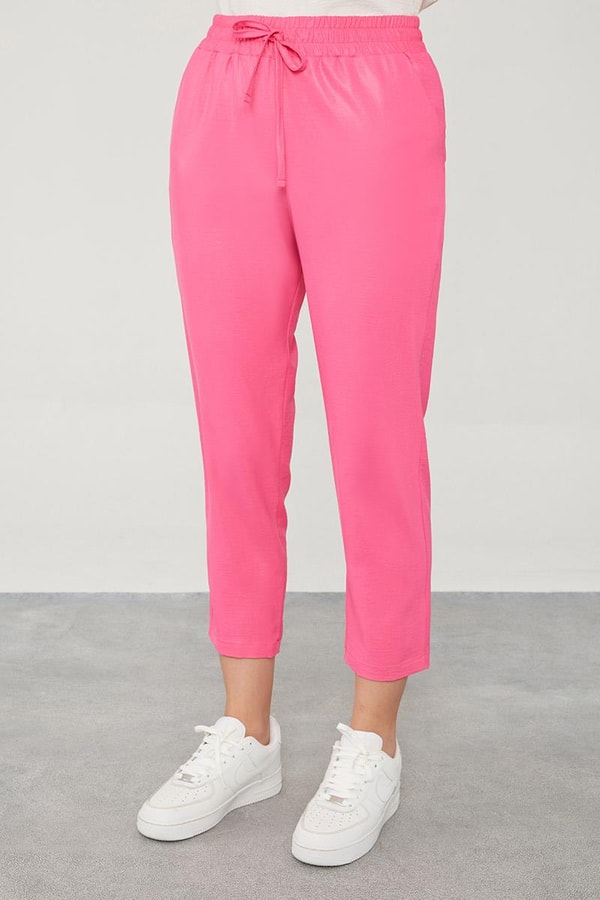 LevidorLevidor Fuşya Bisiklet Yaka Ribanalı Spor Takım