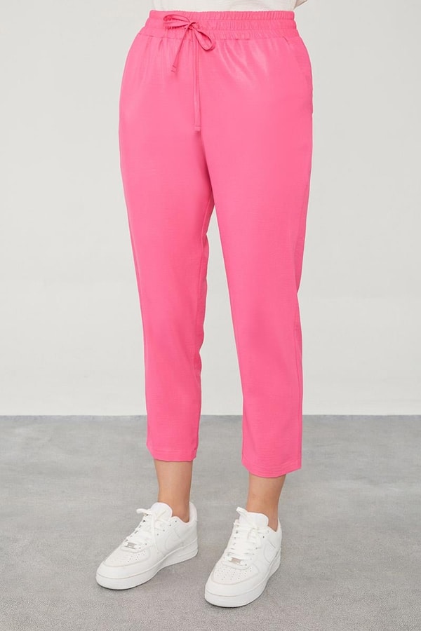 LevidorLevidor Fuşya Bisiklet Yaka Ribanalı Spor Takım