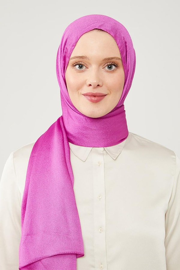 LevidorLevidor Fuşya Cristal Yoryo Şal