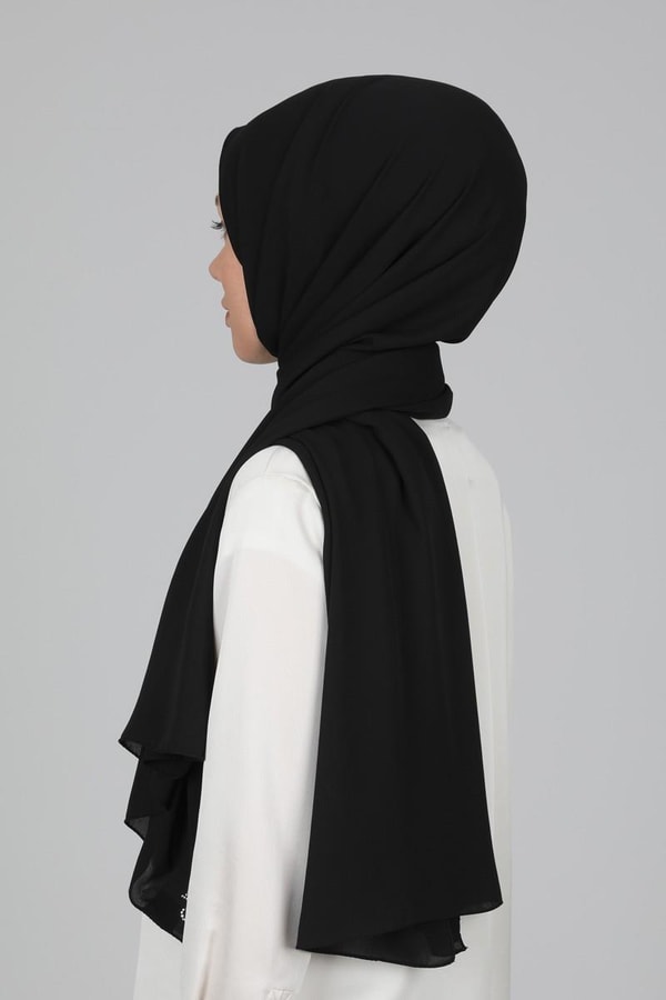 LevidorLevidor Gece Siyahı Lux Şifon Şal