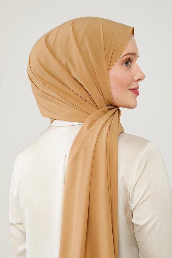 LevidorLevidor Gold Düz Desen Elegance Şal