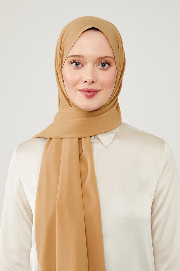 LevidorLevidor Gold Düz Desen Elegance Şal