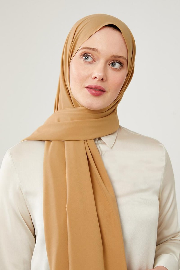 LevidorLevidor Gold Düz Desen Elegance Şal