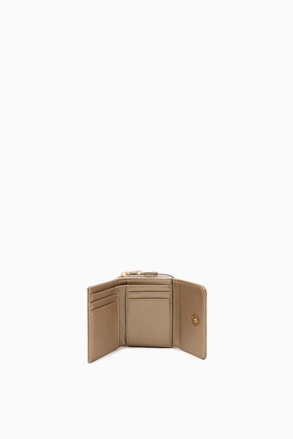 LevidorLevidor Gold Monogram Baskılı Cüzdan