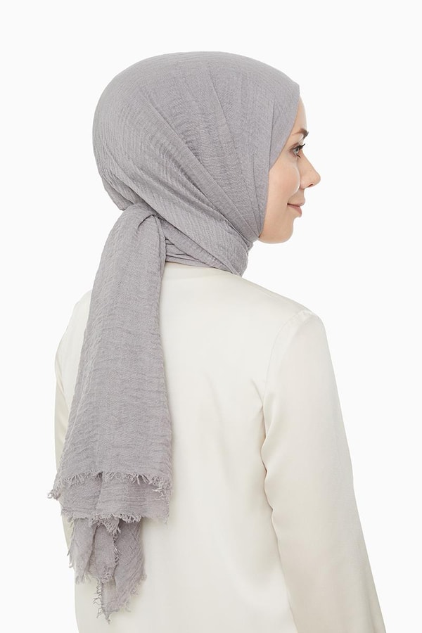 LevidorLevidor Gri Bürümcük Şal