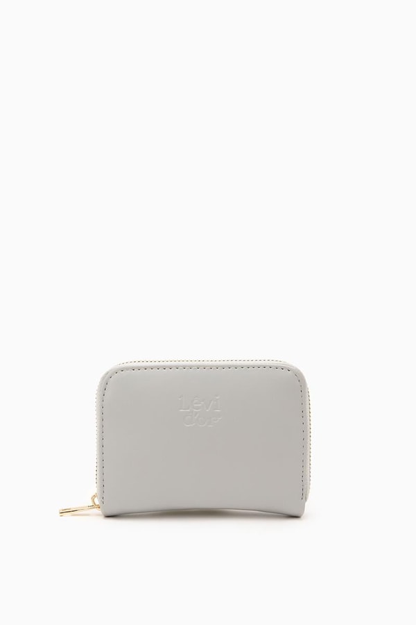 LevidorLevidor Gri Çift Gözlü Cüzdan