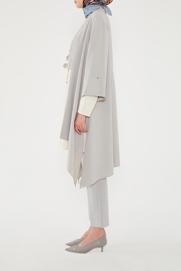 LevidorLevidor Gri Önü İşlemeli İkili Takım