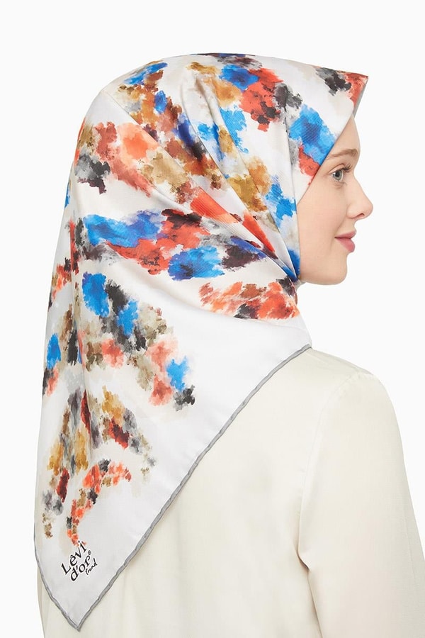 LevidorLevidor Gri Trend Twill Eşarp