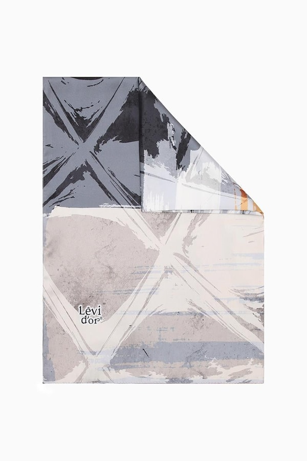 LevidorLevidor Gri Twill Şal