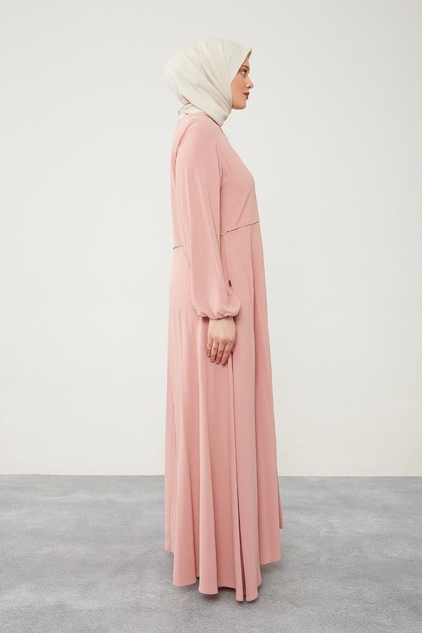 LevidorLevidor Gül Geniş Etekli Ferace