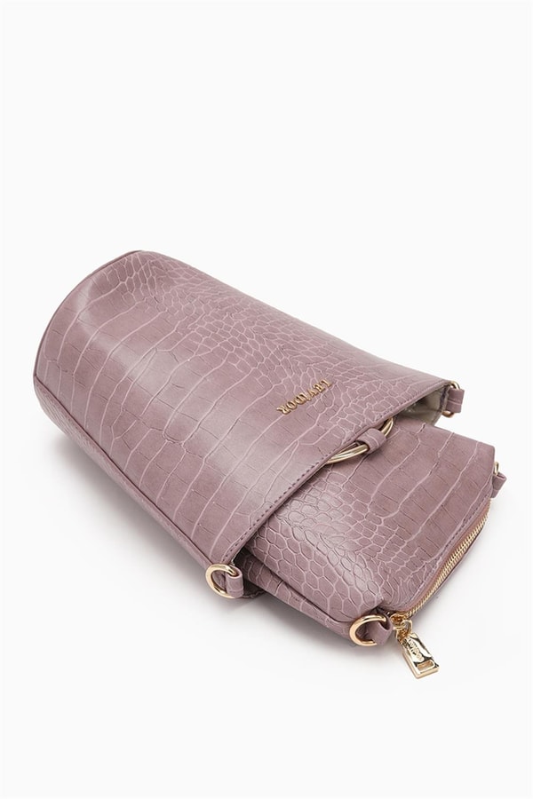 LevidorLevidor Gül Kurusu Clutch Mini Çanta