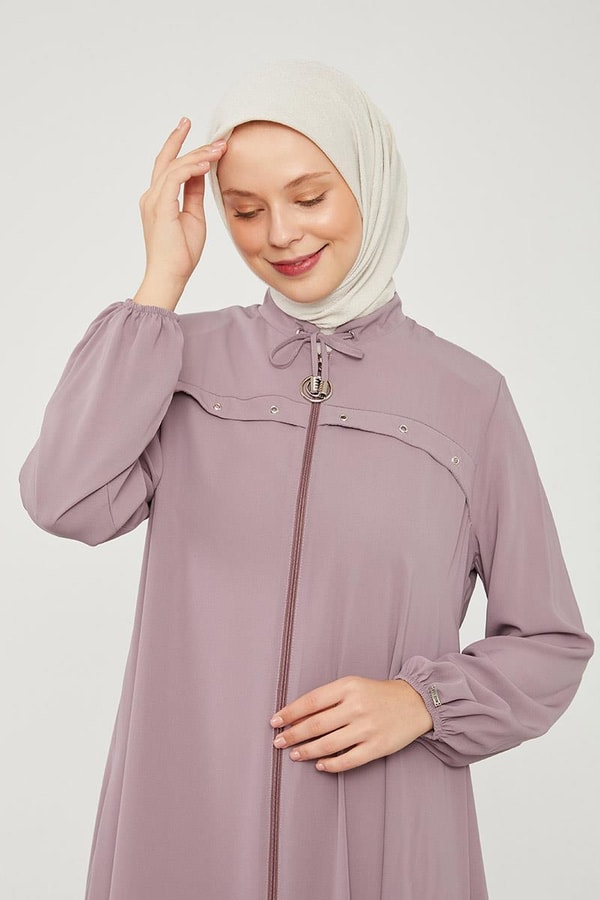 LevidorLevidor Gül Kuş Gözü Detaylı Ferace