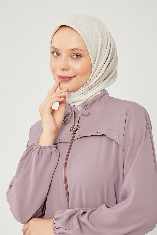 LevidorLevidor Gül Kuş Gözü Detaylı Ferace