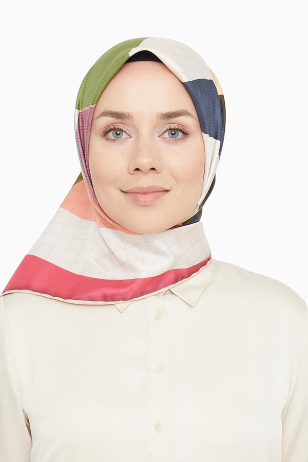 LevidorLevidor Haki Trend Twill Eşarp
