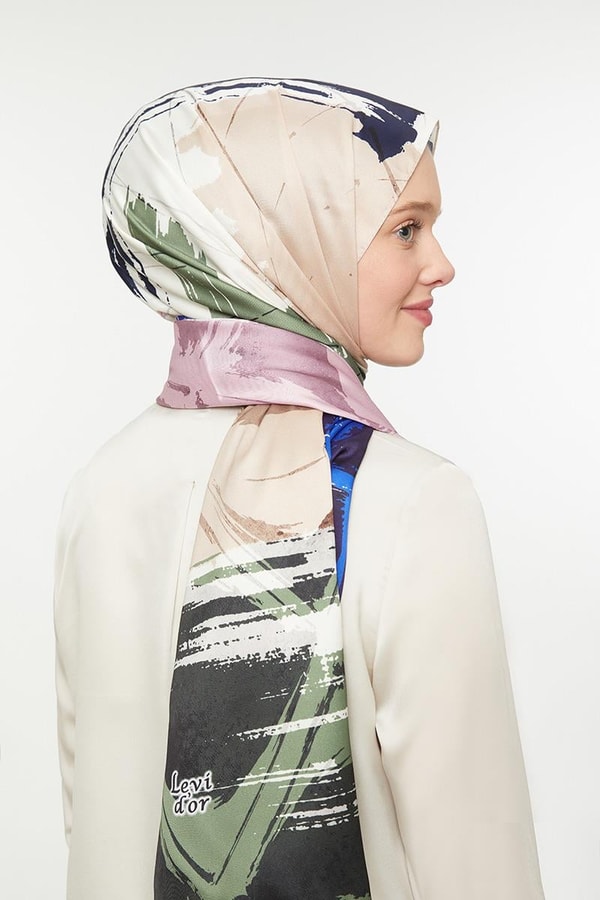 LevidorLevidor Haki Twill Şal