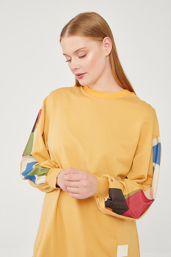 LevidorLevidor Hardal Geometrik Desenli Spor Takım