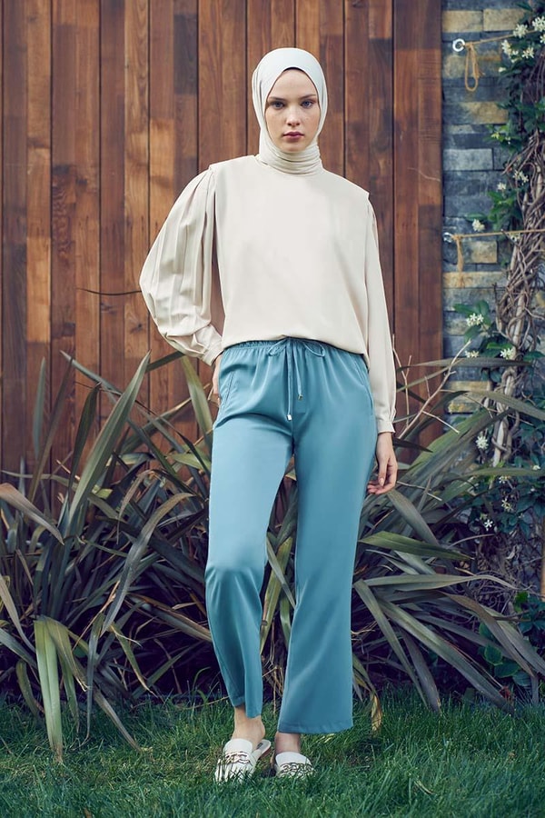 LevidorLevidor İndigo Beli Lastikli Spor Pantolon