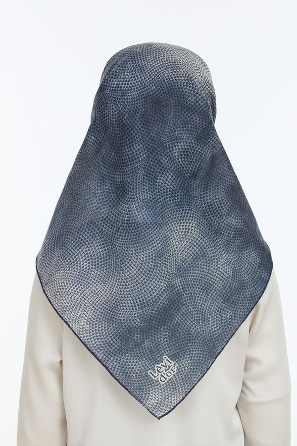 LevidorLevidor İndigo Pamuk Eşarp