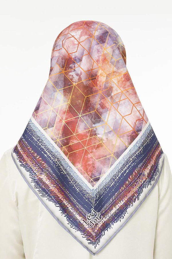 LevidorLevidor İndigo Trend Twill Eşarp