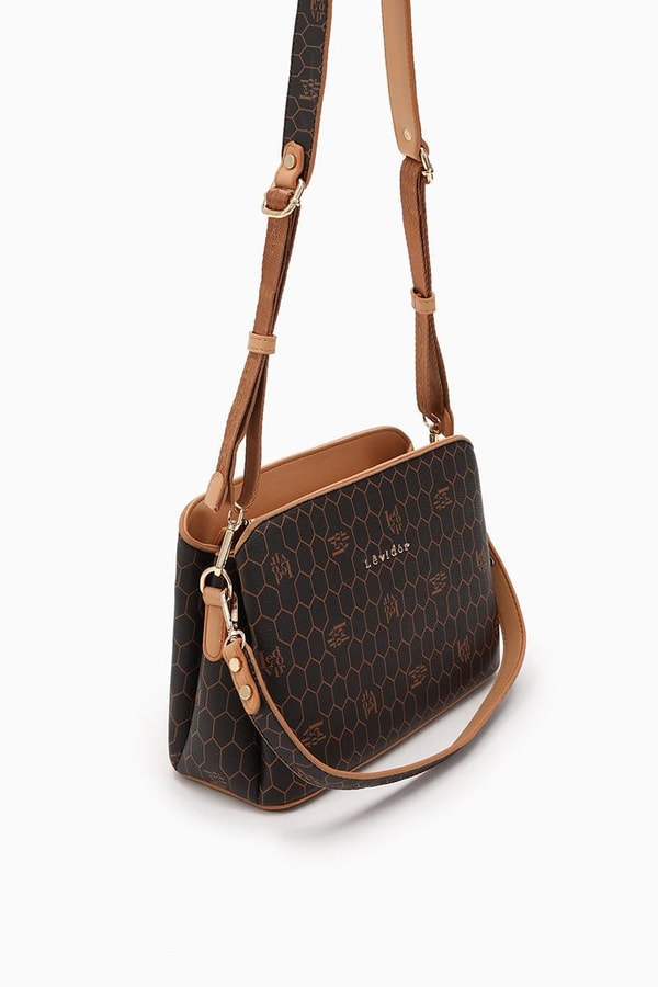 LevidorLevidor Kahve Ayarlanabilir Askılı El Çantası