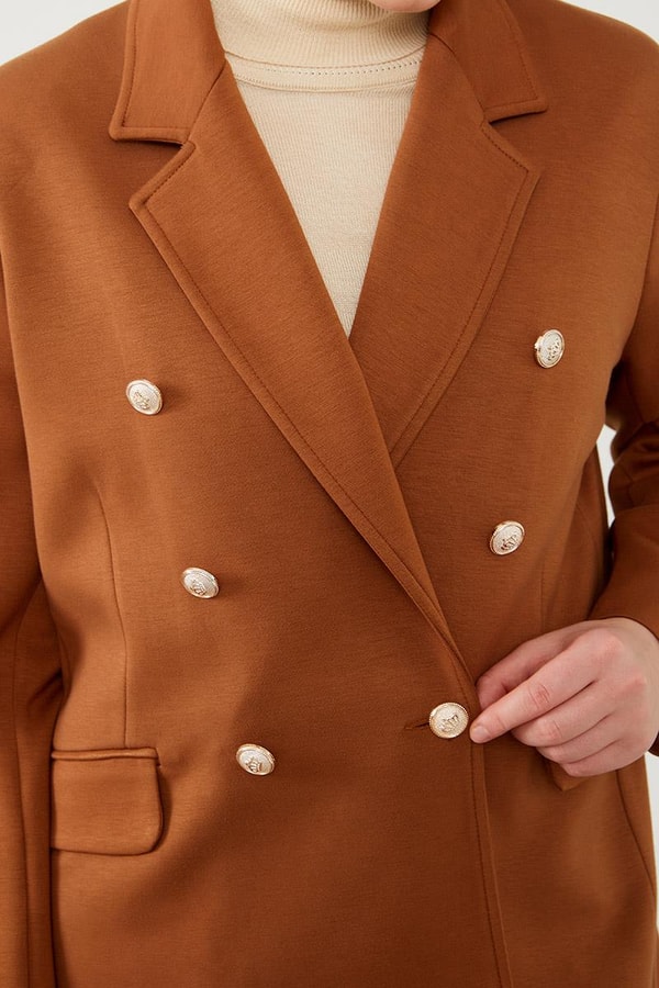 LevidorLevidor Kahve Spor Blazer Ceket