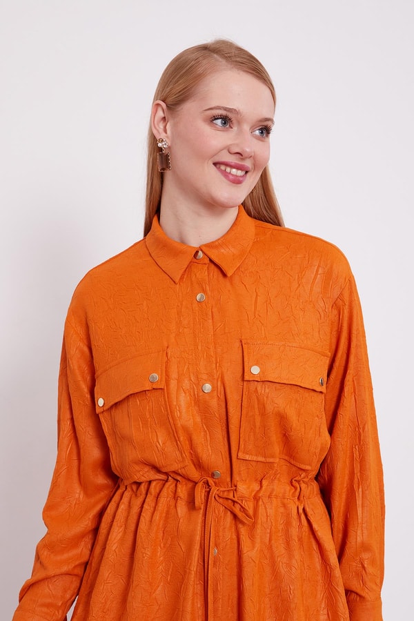 LevidorLevidor Kiremit Beli Büzgülü Pantolonlu Spor Takım