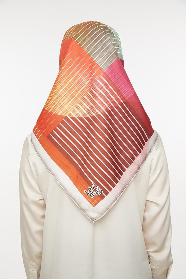 LevidorLevidor Kiremit Trend Twill Eşarp