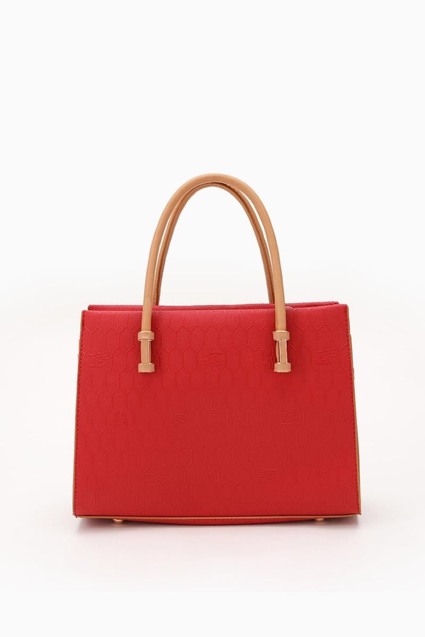 LevidorLevidor Kırmızı Çıkarılabilir Askılı El Çantası