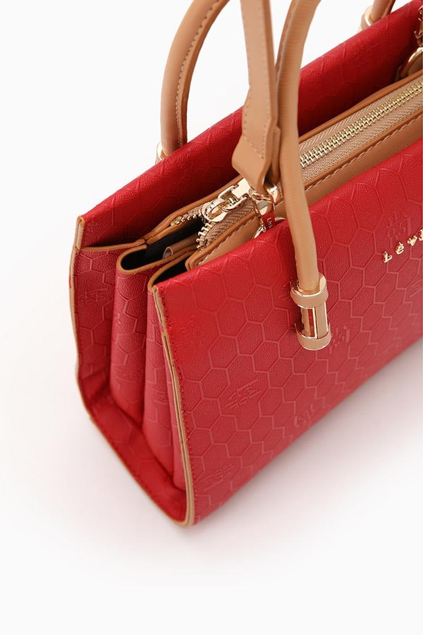 LevidorLevidor Kırmızı Çıkarılabilir Askılı El Çantası