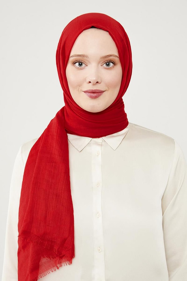 LevidorLevidor Kırmızı Hawai Şal